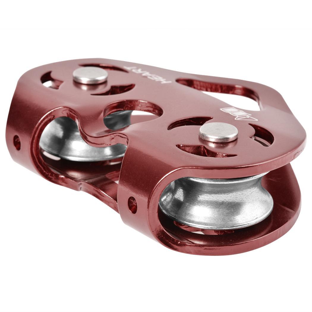 Stainless Steel 24KN Fast Fying Pulley Zip Line Cable Trolley High