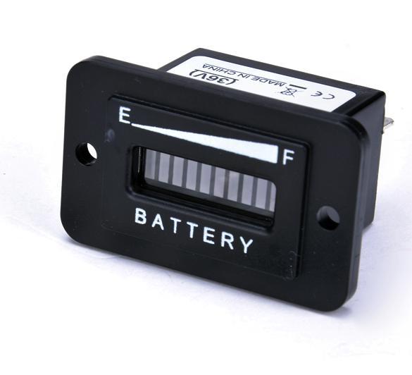 club car battery indicator flashing